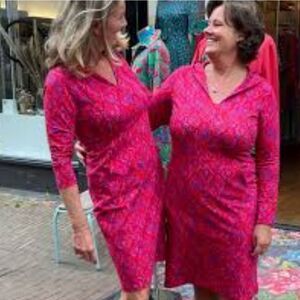 Lien & Giel Cotton Intarsia Dress